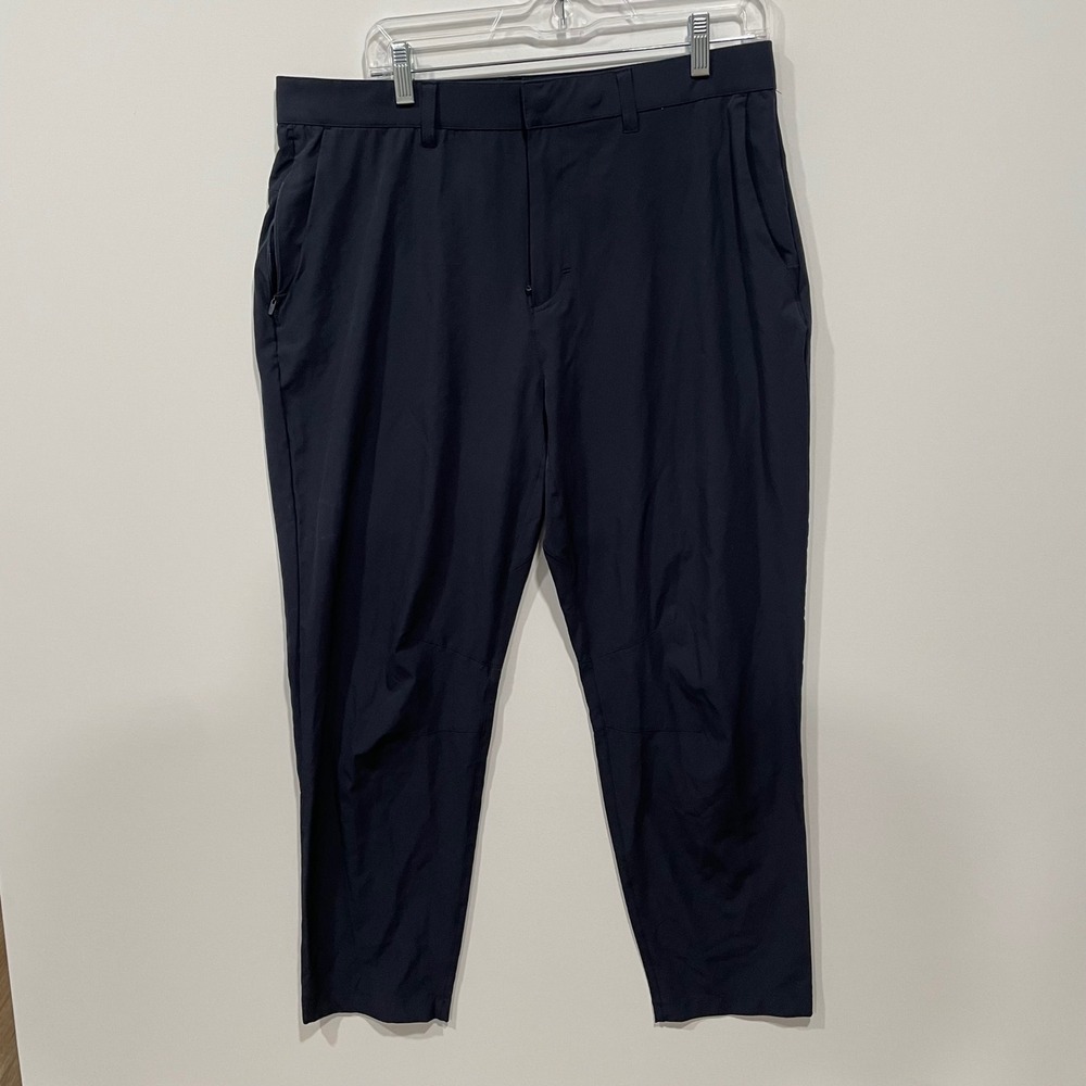 Fabletics Mens Navy Blue‎ Athletic Golf   The Only Pants Trousers Size L